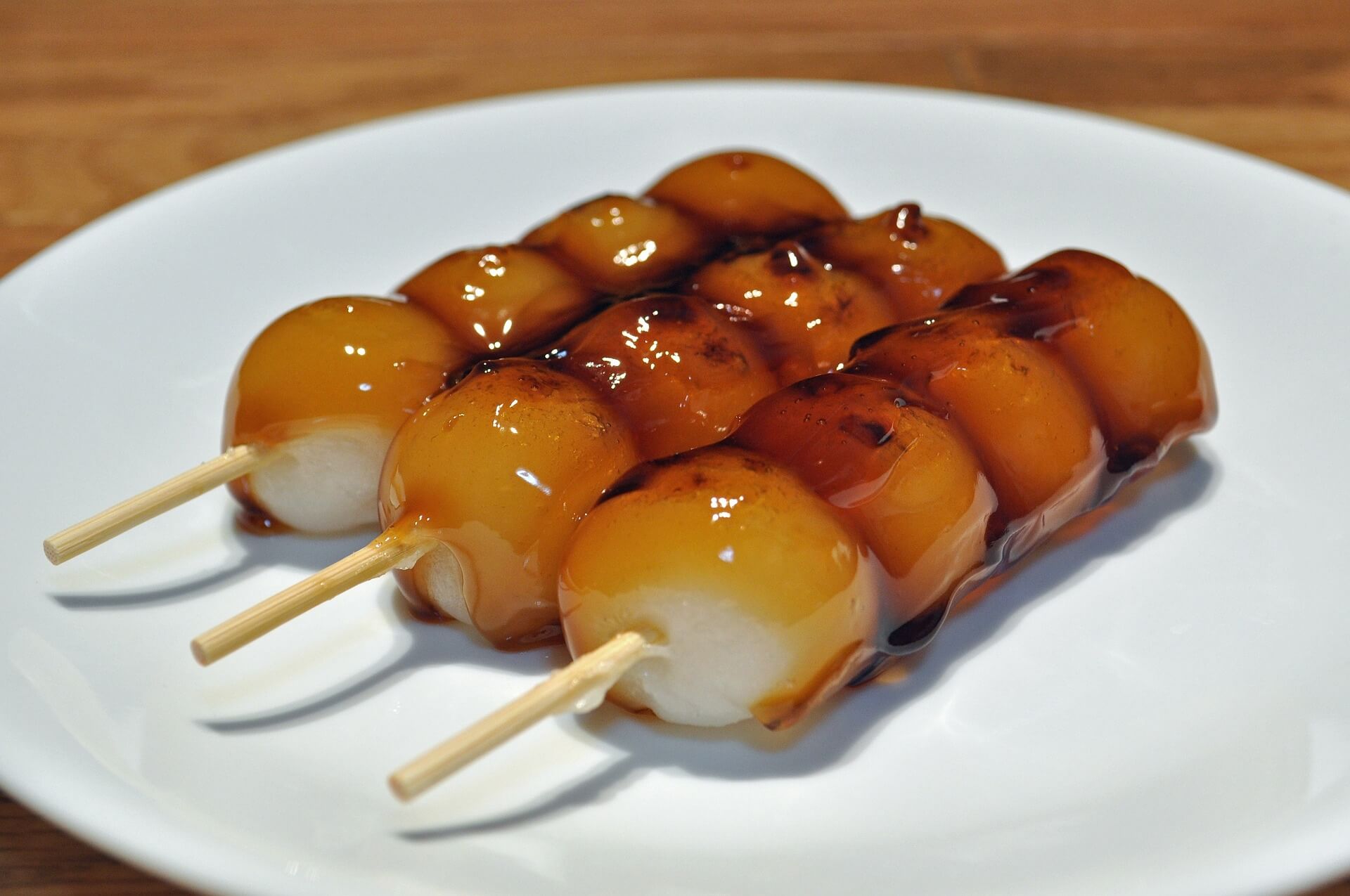 Japanese street food dango