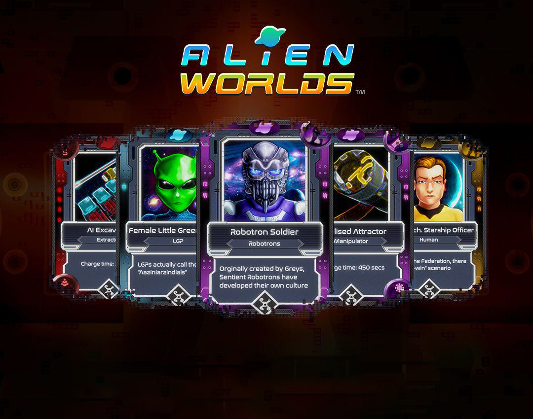 NFT game Alien Worlds